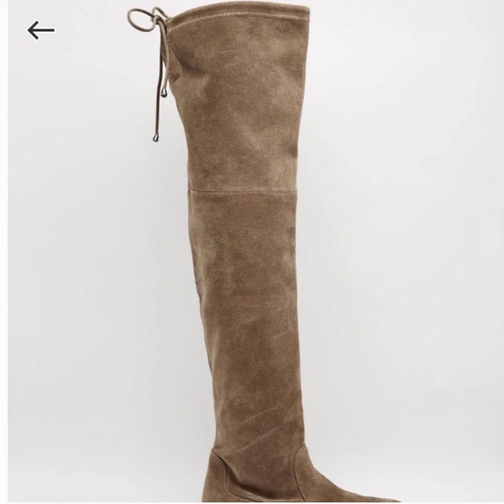 Aldo Taupe Suede Over-knee Boots
